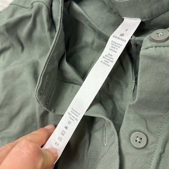 Lululemon Perfectly Poised Jumpsuit Grey Sage - Picture 3 of 10